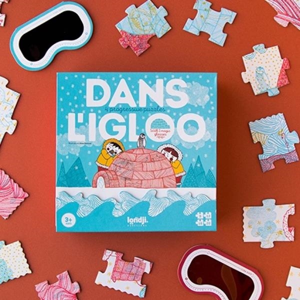 Puzzle progresivo L'Igloo | Juguetes educativos | Kamchatkatoys