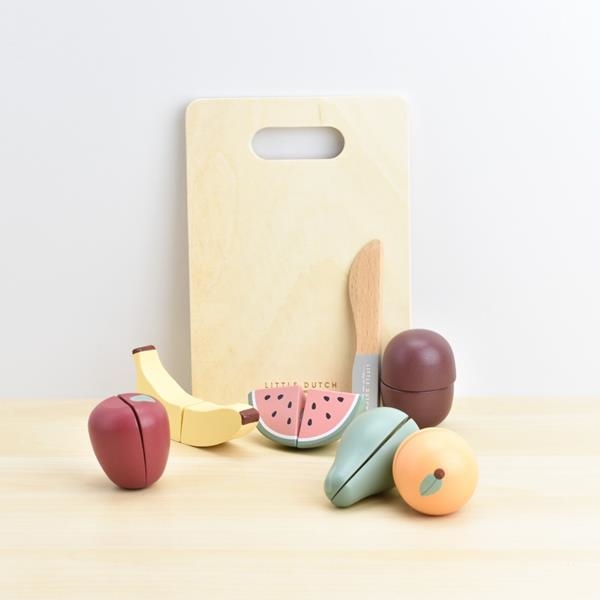 Frutas de madera para cortar | Little Dutch | KamchatkaToys