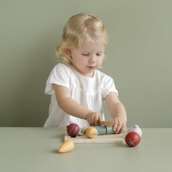 Frutas de madera para cortar | Little Dutch | KamchatkaToys