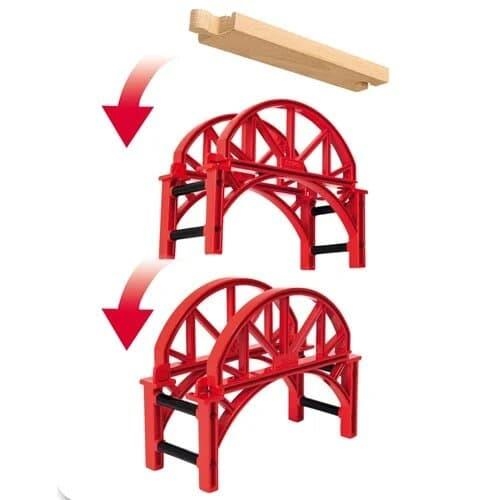 Accesorio para tren | Puente en curva | Brio