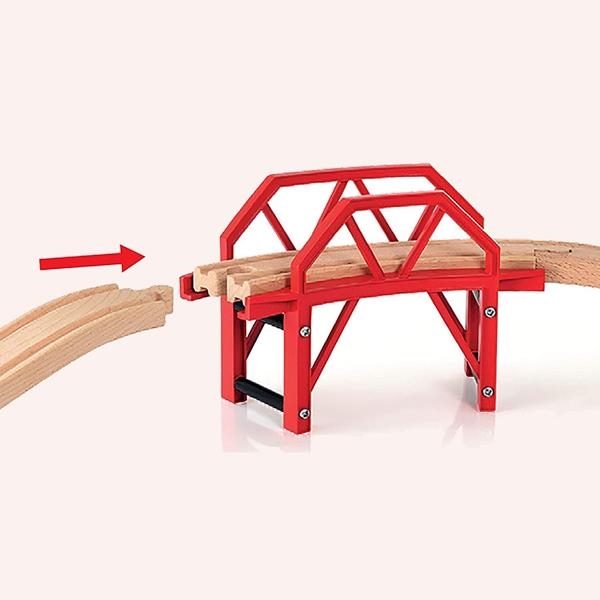 Accesorio para tren | Puente en curva | Brio
