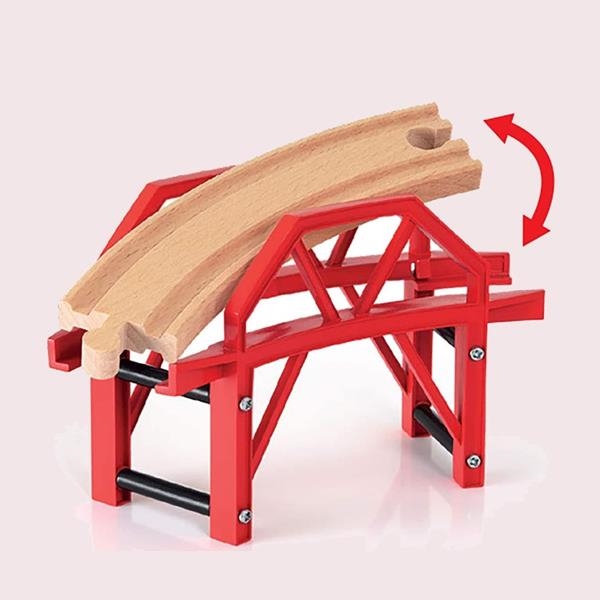 Accesorio para tren | Puente en curva | Brio