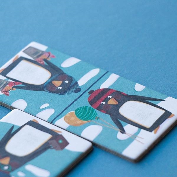Dominó Penguins Londji | Txell Darné | Kamchatka Magic Toys