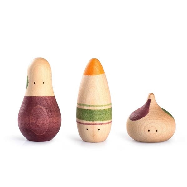 Ooh La la! Piezas sueltas de madera | Grapat | Kamchatka Magic Toys