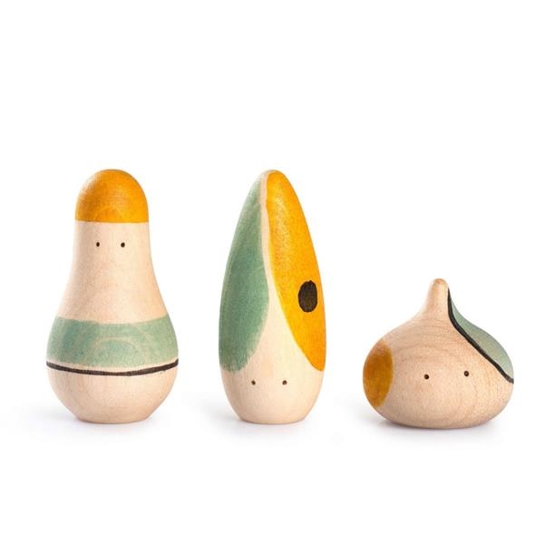 Hooray! Piezas sueltas de madera | Grapat | Kamchatka Magic Toys
