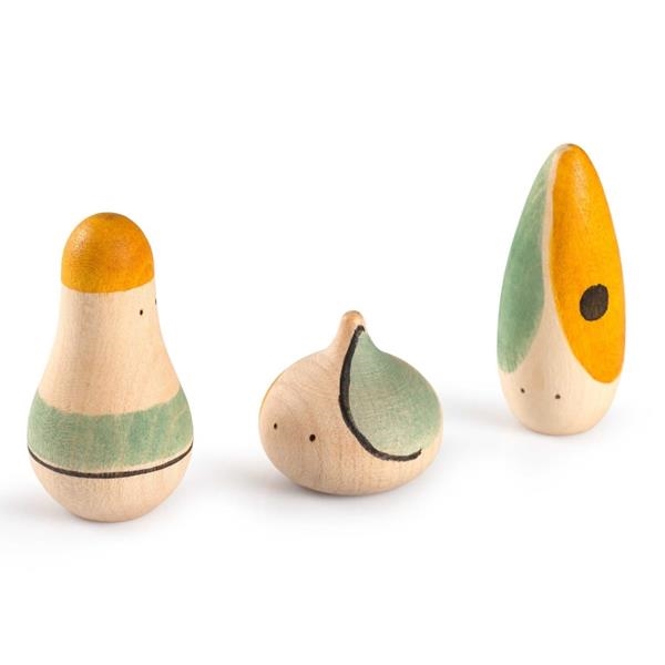 Hooray! Piezas sueltas de madera | Grapat | Kamchatka Magic Toys