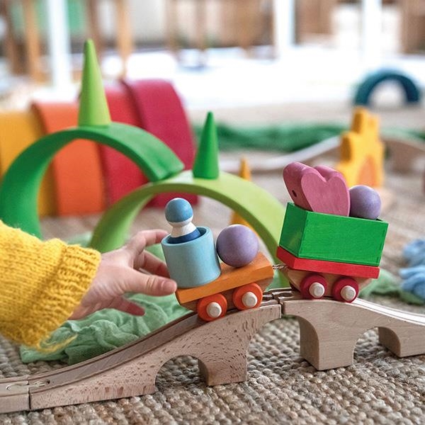 Tren de madera | Grimms | Kamchatka Magic Toys