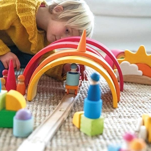 Tren de madera | Grimms | Kamchatka Magic Toys