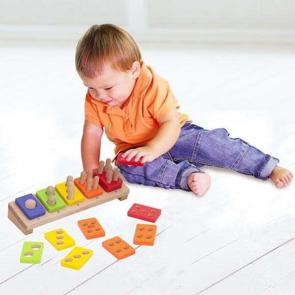 Apilable con números | Juguetes Montessori | KamchatkaToys
