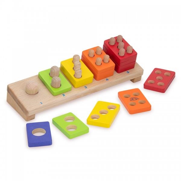 Apilable con números | Juguetes Montessori | KamchatkaToys