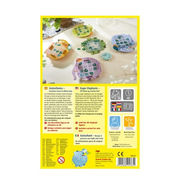 Golosifantes | Juego de mesa familiar | Kamchatka Magic Toys