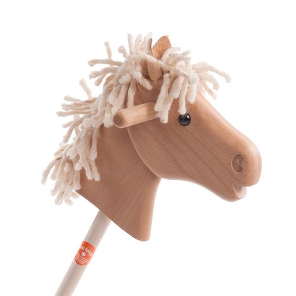 Caballo de palo | Juguete Waldorf | Kamchatkatoys