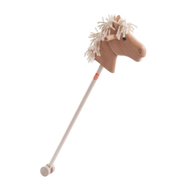 Caballo de palo | Juguete Waldorf | Kamchatkatoys