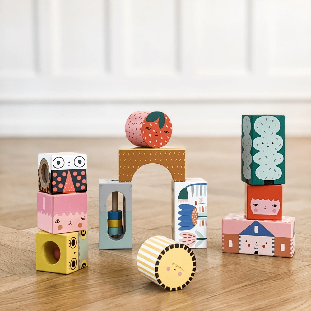 Bloques sensoriales | Suzy Ultman | Kamchatka Magic Toys
