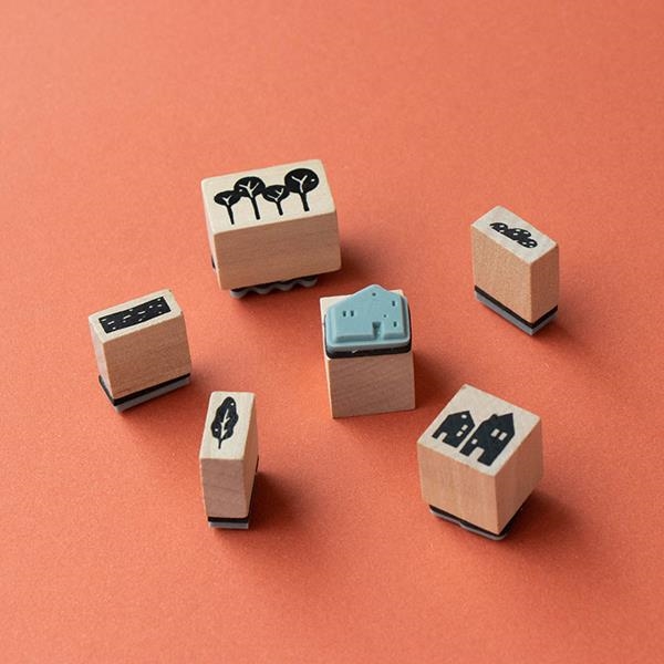 Juego con tampones Village | Londji | KamchatkaToys