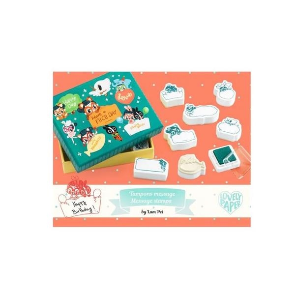 Tampones para mensajes | Lam Pei | Kamchatka Magic Toys