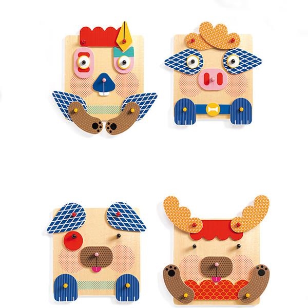 Creafaces | Juego de composición | KAMCHATKA MAGIC TOYS