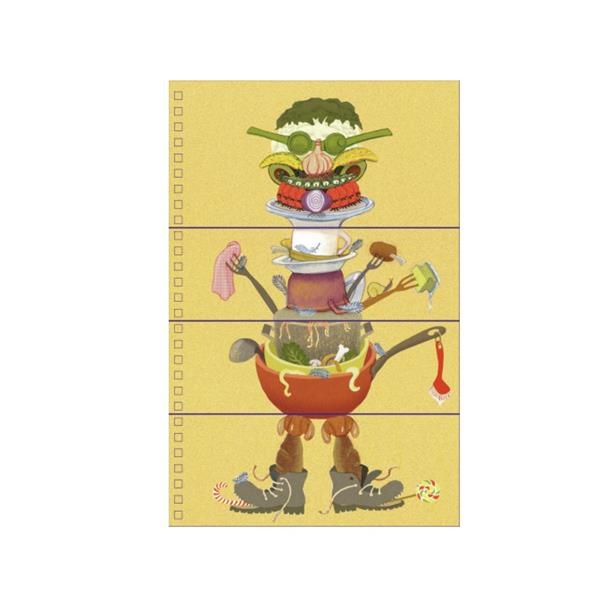 Monstruos de cocina | Libro interactivo de poesía | KamchatkaToys