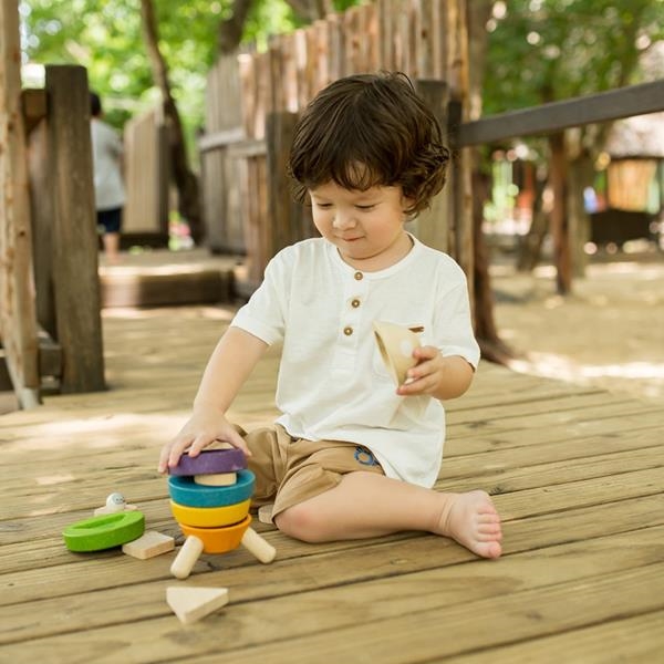 Cohete para apilar | Plantoys | Kamchatka Magic Toys