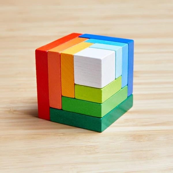 Juegos de lógica de 3 años | Cubo de color 3D | KamchatkaToys
