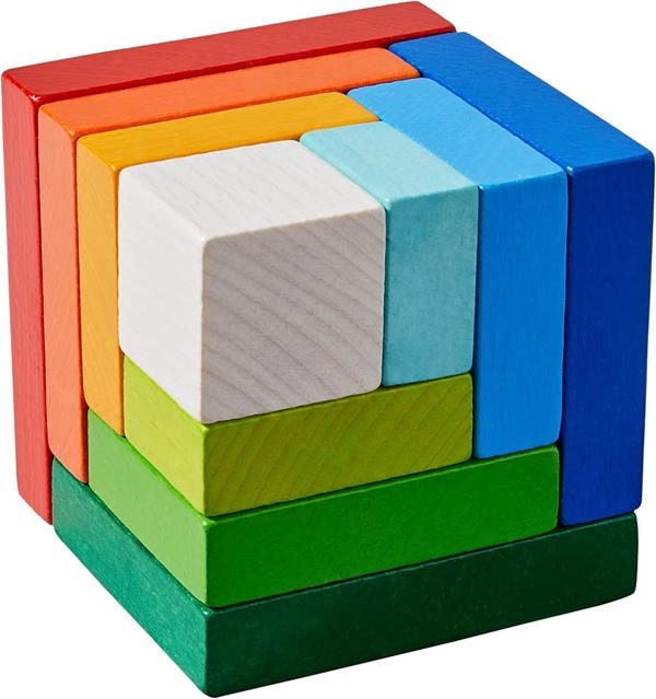 Juegos de lógica de 3 años | Cubo de color 3D | KamchatkaToys