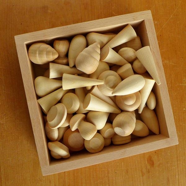 Caja contenedor de madera | Grapat | KamchatkaToys