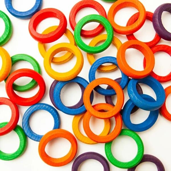 Piezas sueltas Anillas Arcoiris | Grapat | Kamchatka Magic Toys