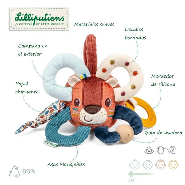 Jack Anillo Sensorial Bebé 3 Meses | Lilliputiens | KamchatkaToys