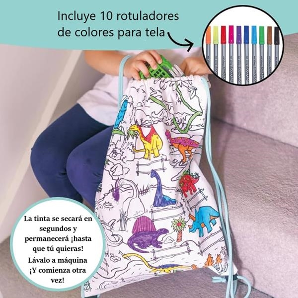 Colorear Mochila | Juegos creativos | Kamchatka Magic Toys