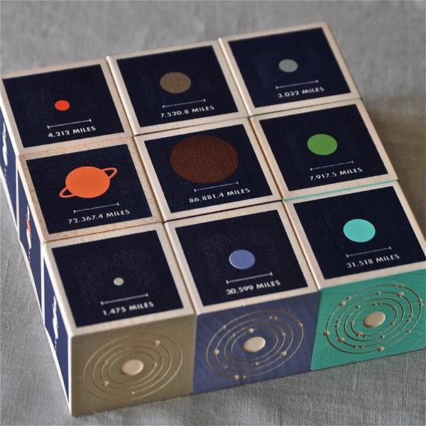 Bloques Planetas | Juguetes Montessori | Kamchatka Magic Toys