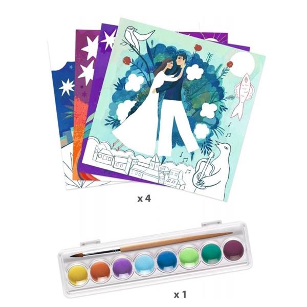 Inspired by Chagall | Manualidades Djeco | Kamchatka Toys