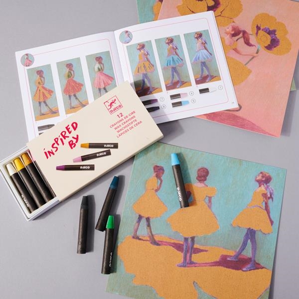 Inspired by Degas | Manualidades Djeco | Kamchatka Toys