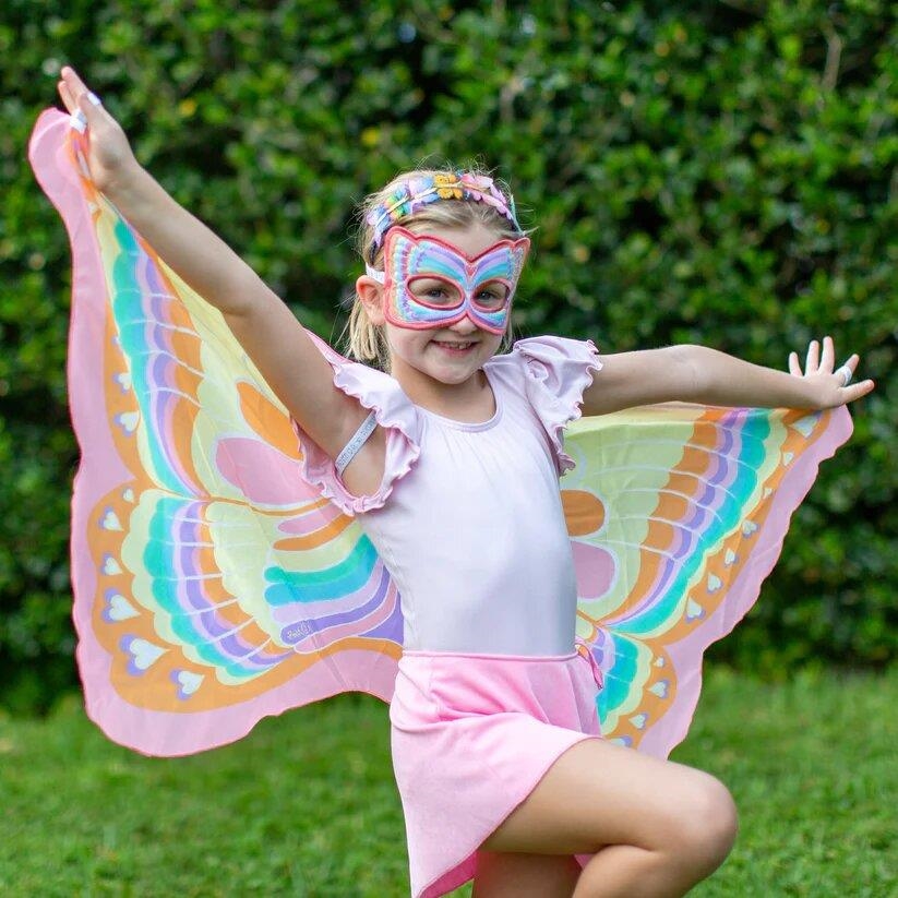 Disfraz de Mariposa Arcoiris Pastel | Kamchatka Magic Toys