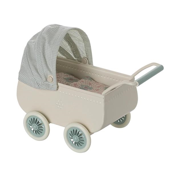 Bebé Ratón en Carrito | Maileg | Kamchatka Magic Toys