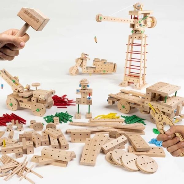 Juego de Construcción de Madera | Matador | KamchatkaToys