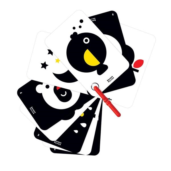 Baby Cards de Alto Contraste para bebés | Kamchatka Magic Toys