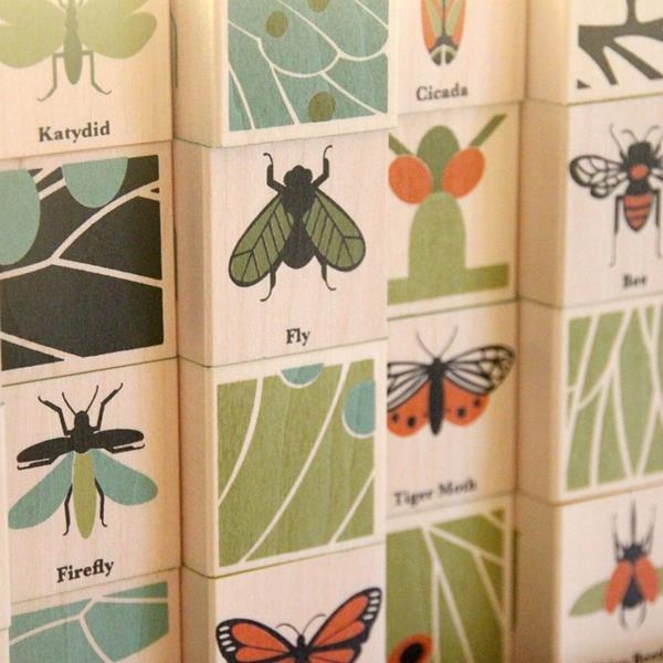 Insectos Bloques de Madera | Uncle Goose | Kamchatka Magic Toys