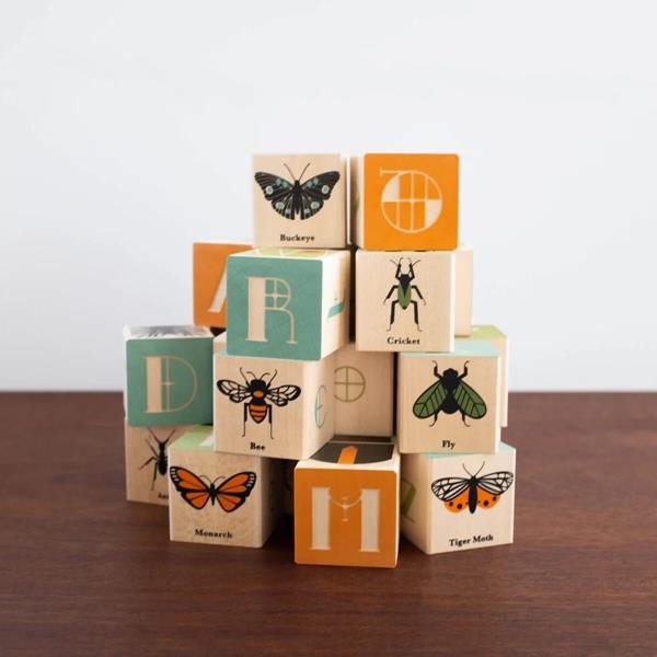 Insectos Bloques de Madera | Uncle Goose | Kamchatka Magic Toys