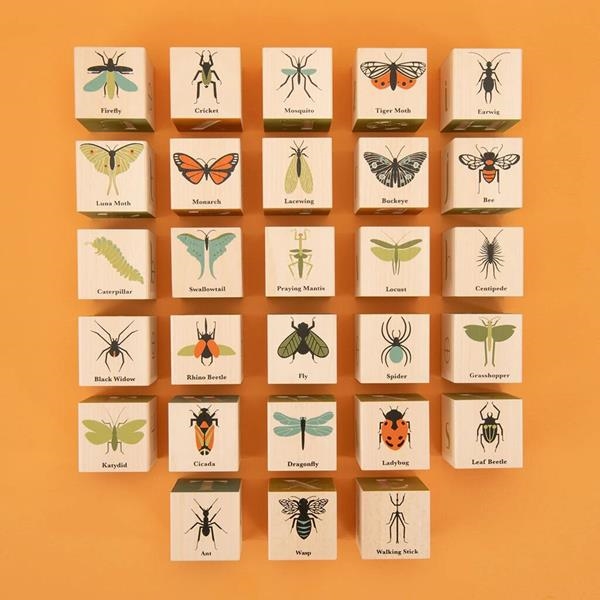 Insectos Bloques de Madera | Uncle Goose | Kamchatka Magic Toys