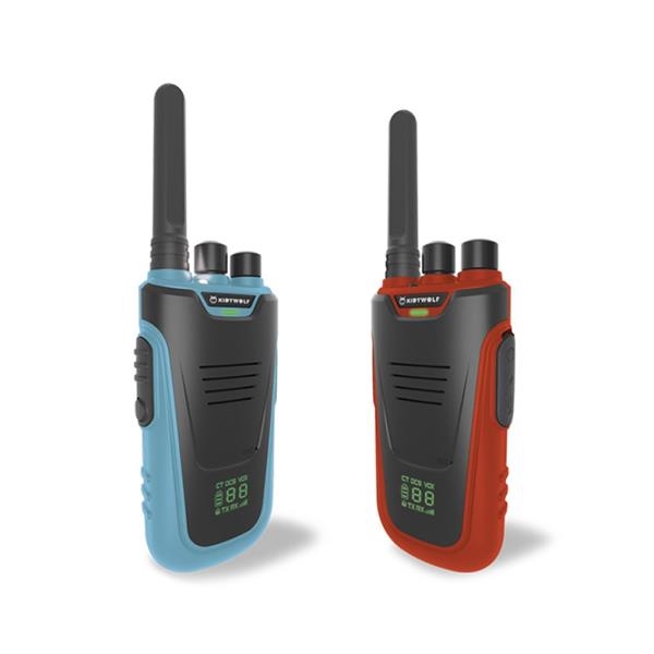 Walkie Talkies para niños Rojo | Kidywolf | Kamchatka Magic Toys