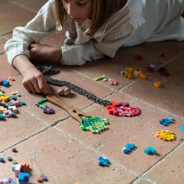 Mis Match & Bloom Grapat | Juguetes Montessori de madera