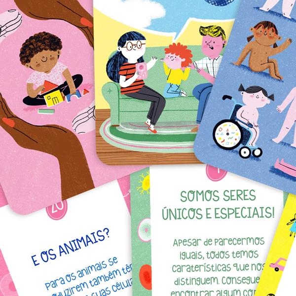 Flashcards "Mi cuerpo es mío" | The Happy Gang | Kamchatkatoys