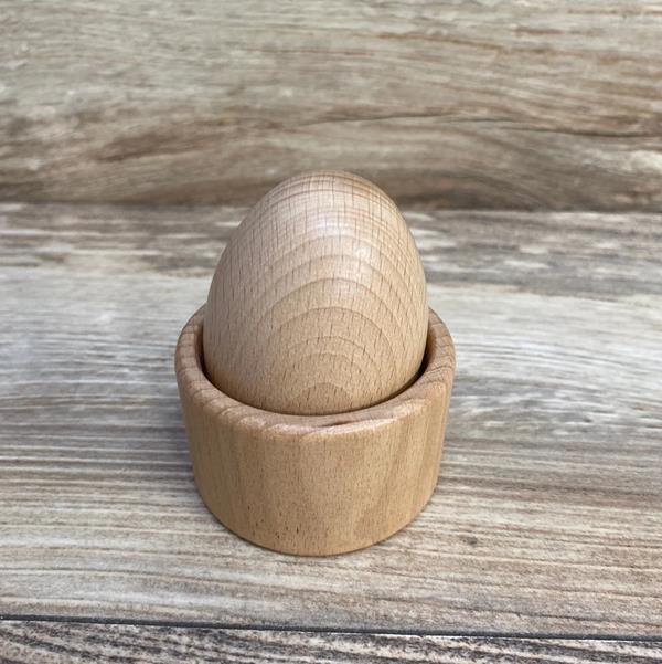Huevo, Copa y Bola Wooden Story | Juego sensorial y Montessori