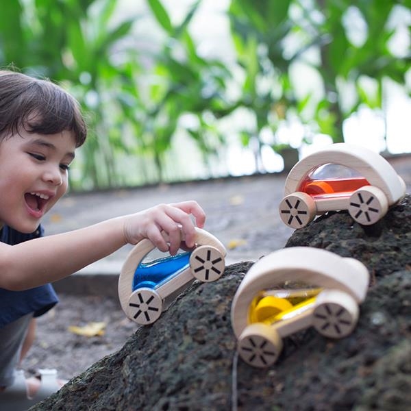 Coche sensorial con agua | Plantoys | Kamchatka Magic Toys