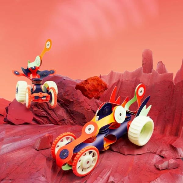 Clixo Mars Rovers Set | Juego de construcción magnético