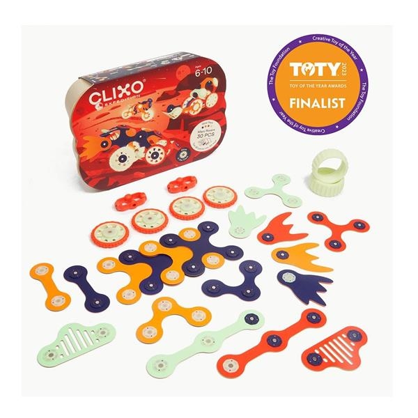 Clixo Mars Rovers Set | Juego de construcción magnético