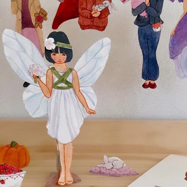 Muñecas recortables Tall Hat Tales | Kamchatka Magic Toys