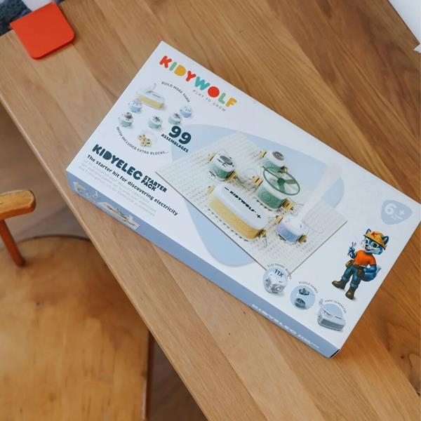 Juego STEM KidyElec Starter Set de Kidywolf | Kamchatka Magic Toys