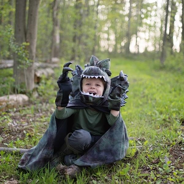 GRANDASAURUS DILOPHOSAURUS CON GARRAS | GP-56895 | Juguetes de madera ecológicos, educativos y originales