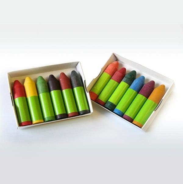 12 GNOMOS CERAS EXTRA GRUESAS ECOLÓGICAS | OKO-730232 | Juguetes de madera ecológicos, educativos y originales